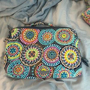 Vera Bradley Quilted “Sunny Medallion” Laptop Case